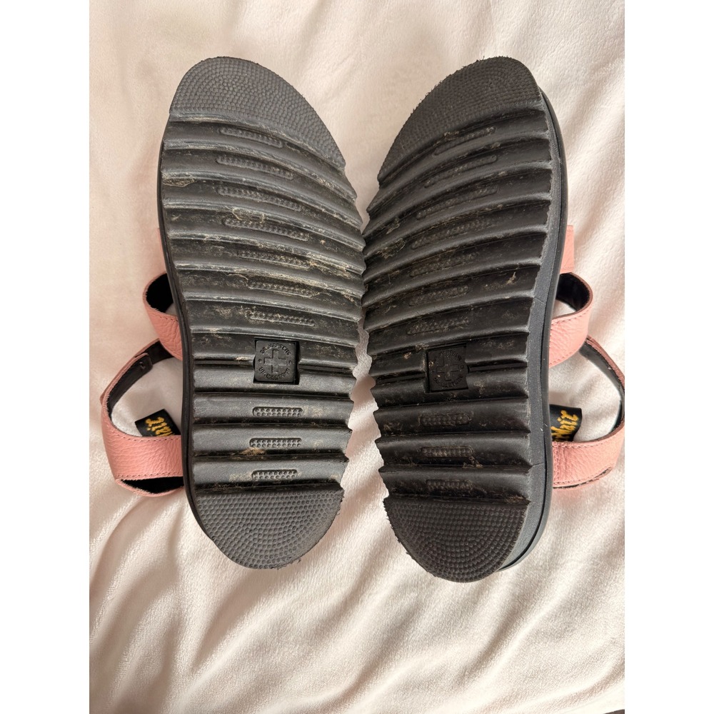 Dr. Martens Blaire Pink Leather Gladiator Platform Sandals Womens 8 - Picture 8 of 8